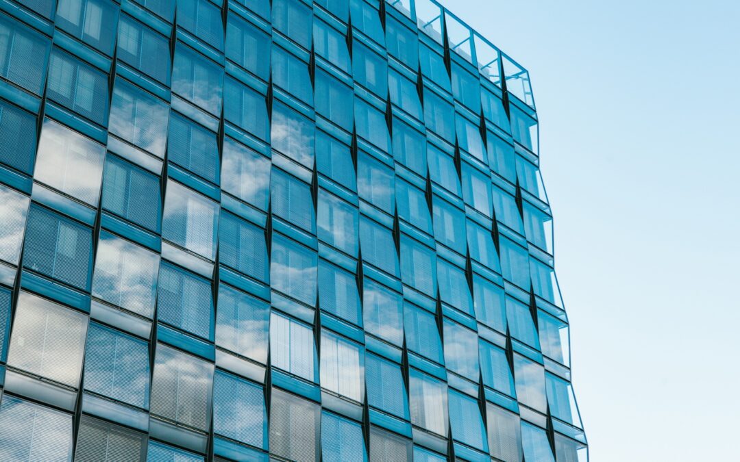 Outside of building that used glass glaze.